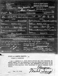 birth certificates