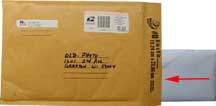 35mm slide envelope bubble mailer