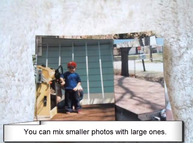 Paper photos stacked neatly for scanning workflow