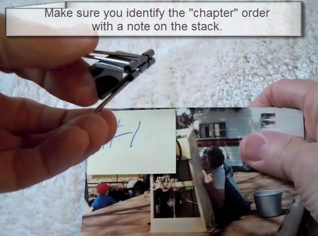 Wiping dust from a photo surface with a soft cloth