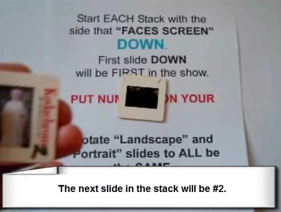 Top-down stacking method, step 4