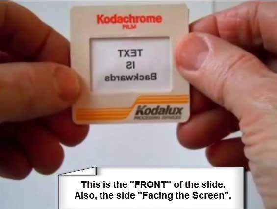 Stacking your slides from the bottom up, step 1