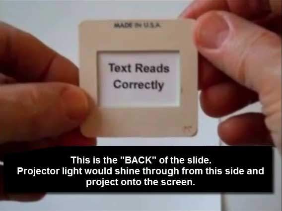 Stacking your slides from the bottom up, step 2