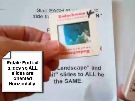 Aligning multiple slides consistently in the stack