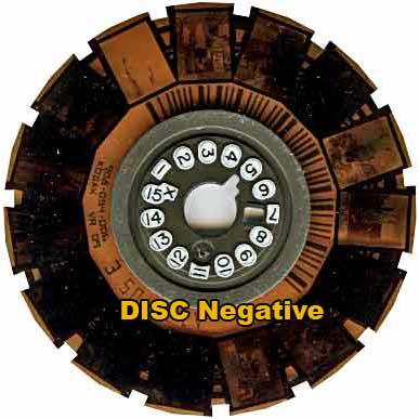 Disc Negative reel