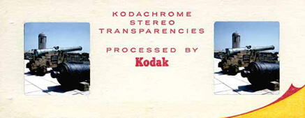 Order form for scanning 3D stereo slides