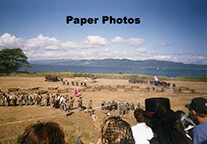 Order form for scanning paper photos to digital files or reprints