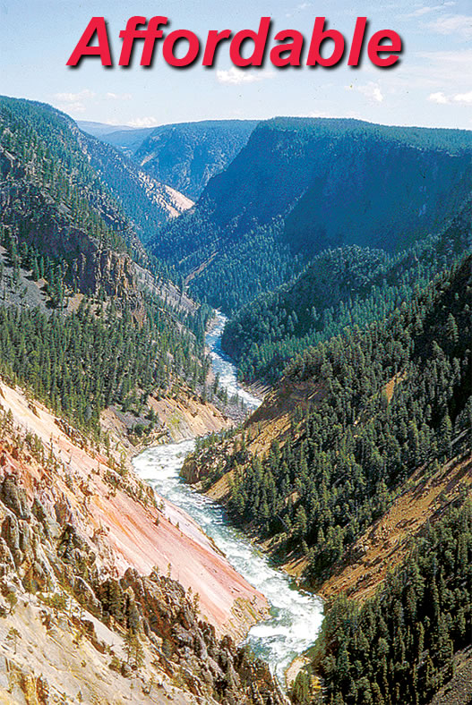 Affordable final image of Yellowstone